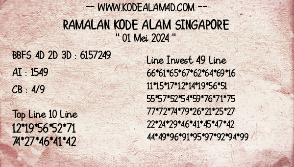 Prediksi Singapore